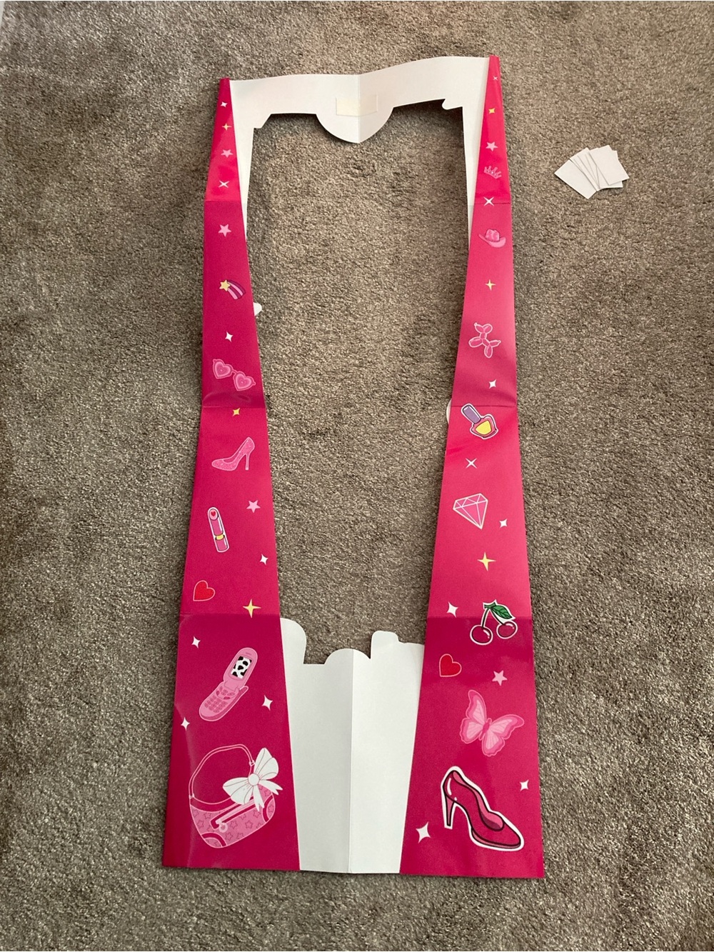 Pink Party Photo Frame Backdrop Panel - Picture 5 of 6